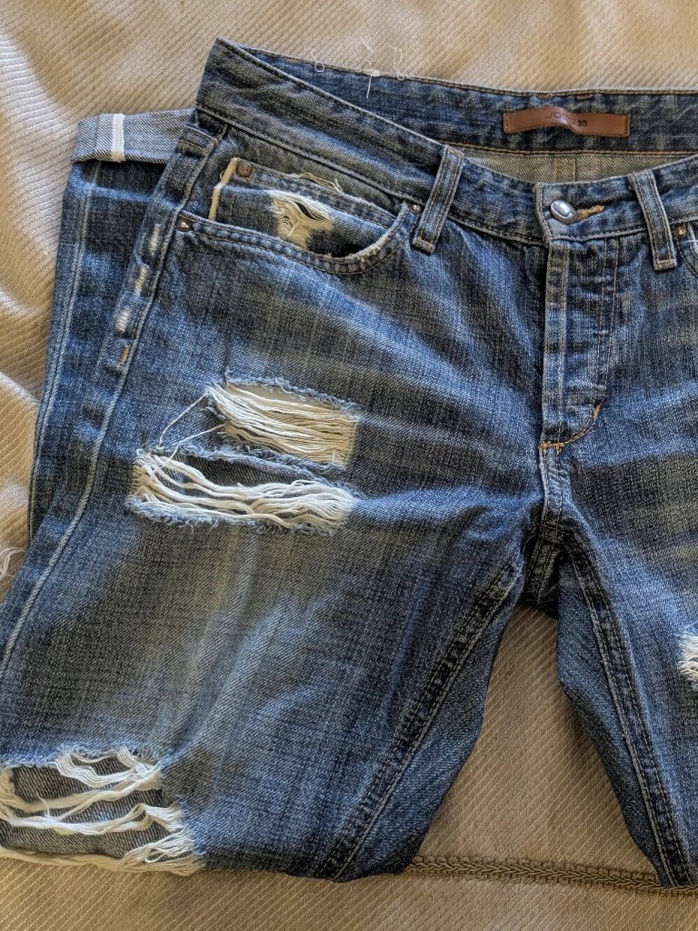 Distressed Premium Joes Jeans